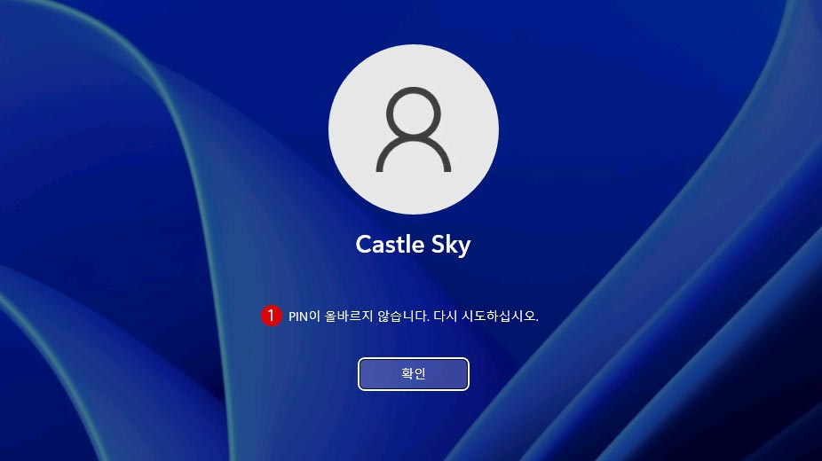 Windows 11 사용자 계정의 PIN을 변경하는 방법